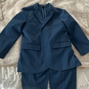 J Crew Crew Cuts Kids Ludlow Navy Blue Suit Set 6